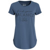 Damen Yoga-T-Shirt mit Rundhals