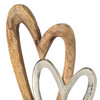Dekoaufsteller in Herz-Form