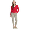 Damen Strickjacke mit Kirsch-Stickerei