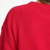 Damen Strickpullover unifarben