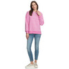 Damen Hoodie mit Streifen
