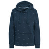 Damen Hoodie mit Allover-Stickerei