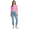 Damen Langarmshirt mit Wellenbündchen