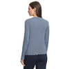 Damen Langarmshirt mit Wellenbündchen