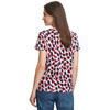 Damen T-Shirt mit Allover-Print