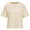 Damen Shirt mit Blumen-Applikation