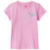 Mädchen T-Shirt mit Rücken-Print