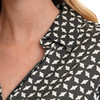 Damesblouse in satijnlook