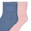 2 Paar Damen Sportsocken mit kurzem Schaft