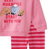 Baby Set mit Frühstücks-Print