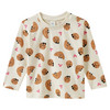 Baby Langarmshirt mit Frühstücks-Print