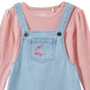 Baby set met spijkerjurk