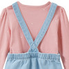 Baby set met spijkerjurk