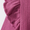 Newborn shirt met lange mouwen en ruches