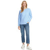 Damen Langarmshirt in strukturierter Qualität