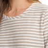 Damesshirt met lange mouwen en ruches