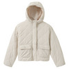 Mädchen Steppjacke mit Kapuze