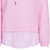 Damessweatshirt in gelaagde look