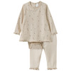 Newborn Set mit Bodykleid und Leggings