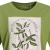 Damen T-Shirt mit Brust-Print