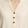 Damen T-Shirt mit Strukturstreifen