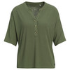 Damen T-Shirt mit Strukturstreifen