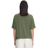 Damen T-Shirt mit Strukturstreifen