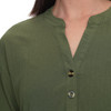 Damen T-Shirt mit Strukturstreifen