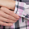 Damen Bluse mit Crinkle-Struktur