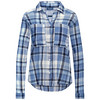 Damen Bluse mit Crinkle-Struktur