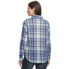 Damen Bluse mit Crinkle-Struktur
