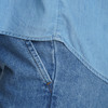 Damen Bluse in Denim-Optik