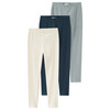 3 Kinder Leggings mit Rippstruktur