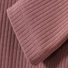 3 Mädchen Leggings mit Rippstruktur