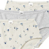 3 Mädchen Pantys in verschiedenen Dessins