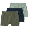 3 Jungen Boxer in verschiedenen Farben