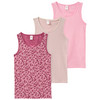 3 meisjesonderhemden als set
