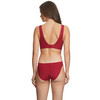 Damen Seamless-Slip mit Herzen allover
