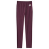 Thermolegging voor meisjes met naadloze look bordeaux