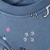 Mädchen Sweatkleid mit Pferde-Allover