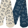 2 Baby Strumpfhosen mit Dino Motiven