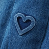 Mädchen Jeans mit geprägten Herzen