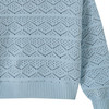 Mädchen Strickpullover mit Strukturmuster