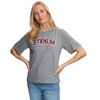 Damen T-Shirt mit Brust-Print