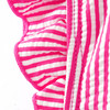 Mädchen Bikini mit Seersucker-Streifen