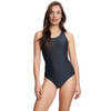 Damen Shape-Badeanzug unifarben