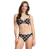 Damen Bikinislip mit Punkte-Allover