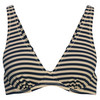 Damen Bikinioberteil mit Streifenstruktur