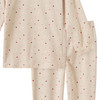 Baby-pyjama met hartjes allover