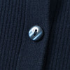Mädchen Strickjacke mit Rippstruktur